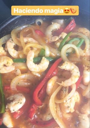 Foto principal de Gambas con verduras!!!😋🍤
