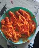 Spaghetti estilo púlpito