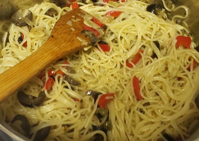 Recipe: Tasty Garlic and olive oil