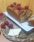 Plumcake de frambuesa y chocolate blanco