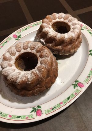 Gesztenyepürés kuglóf recept fotója