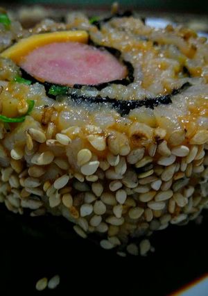 Una foto de Sushi Dog!