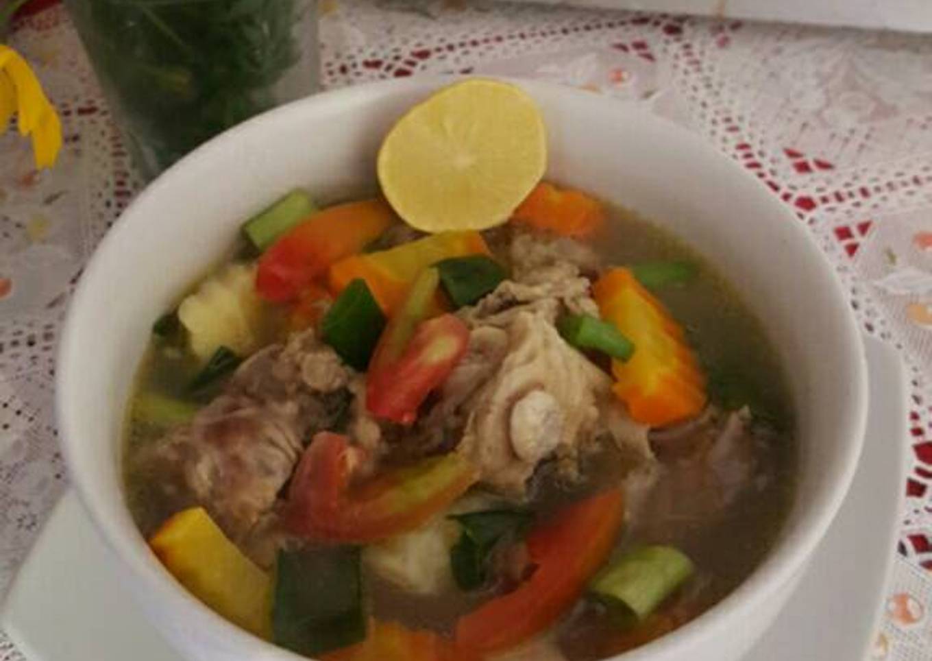 Sop domba/kambing