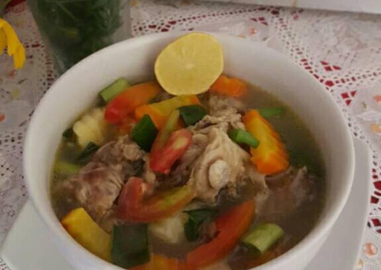 Sop domba/kambing