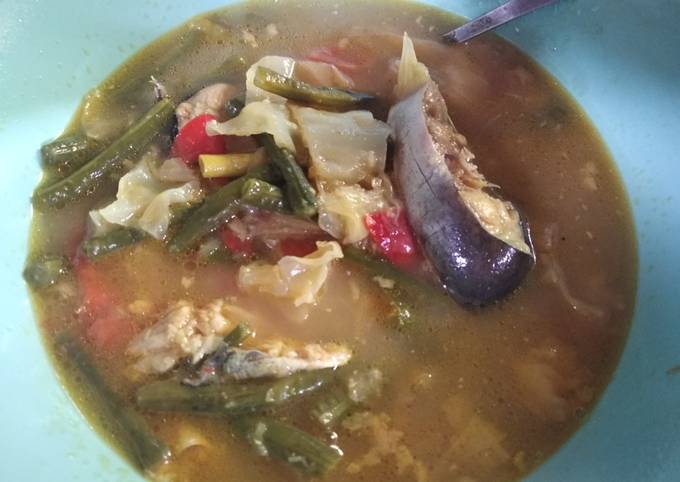 Sayur asam ikan patin (gangan asam khas banjar)