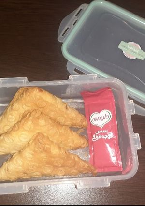 عکسی از دستور سمبوسه سیب زمینی (عصرانه همسرم)