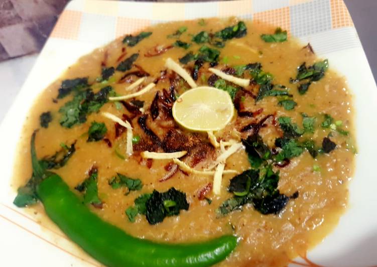 Recipe of Award-winning Degi Haleem 🍵