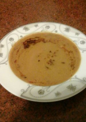 A picture of Egyptian Lentil Soup.