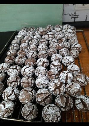 Foto principal de Galletas craqueladas de chocolate