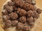 Una foto de trufas de galleta maria