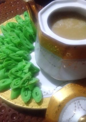 Foto resep Dadar gunting kuah kinca