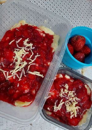 Foto resep Strawberry Cheese Cake
