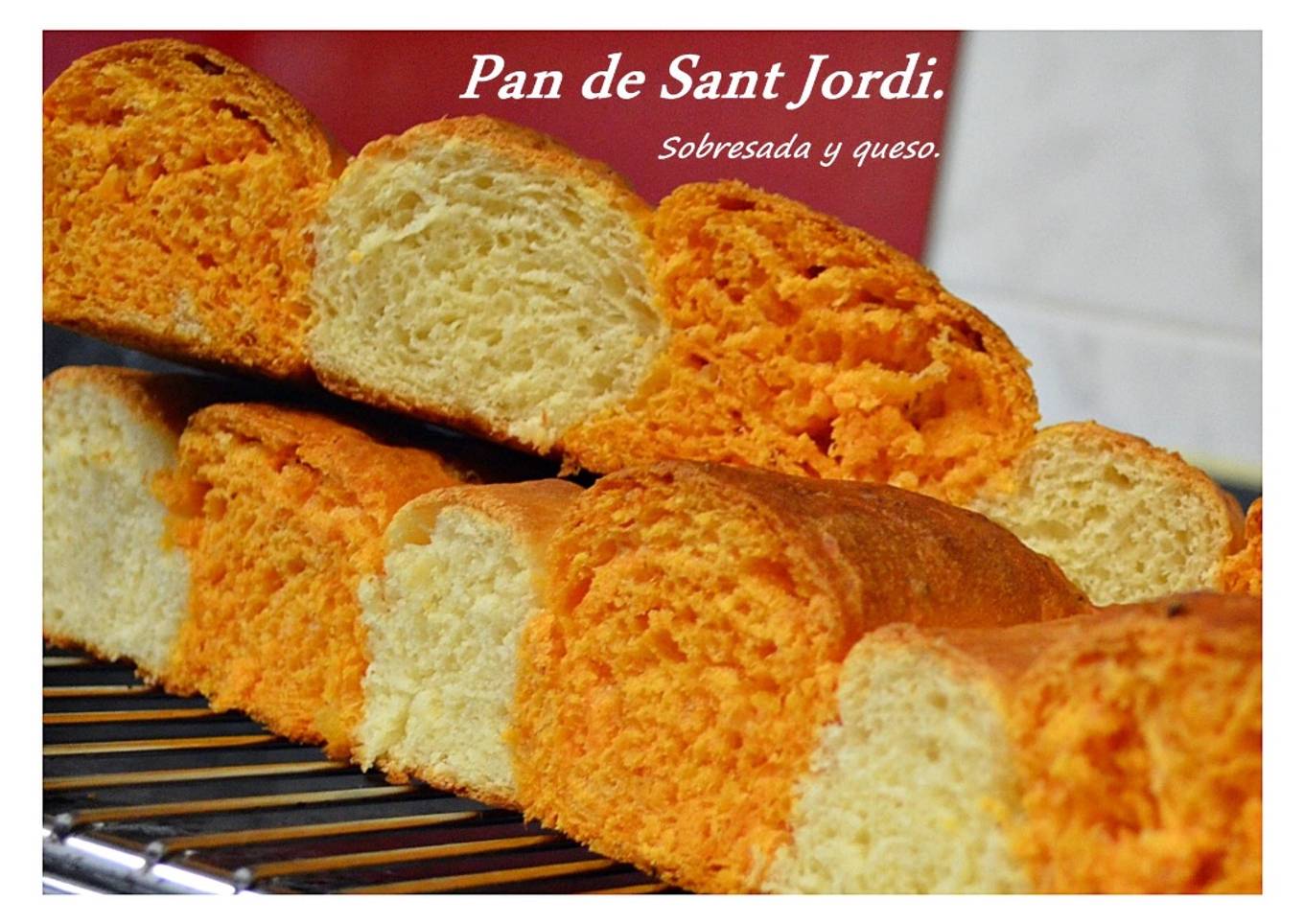 Pan de Sant Jordi (Thermomix)