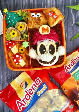 Foto resep Mario bento with siomay udang frozen
