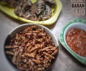 Siap Saji Kering tempe kacang 1 bahan sajo Ala Warung