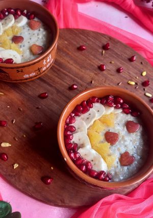 A picture of Vegan oatmeal recipe for weightloss.