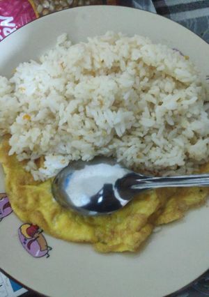 Foto resep Nasi Goreng Putih #alaanakkost