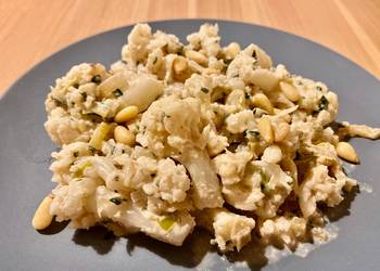 Easy Fast Cooking Cauliflower with Tahini Delicious Perfect Easy Fast Cooking Cauliflower with Tahini Delicious Perfect