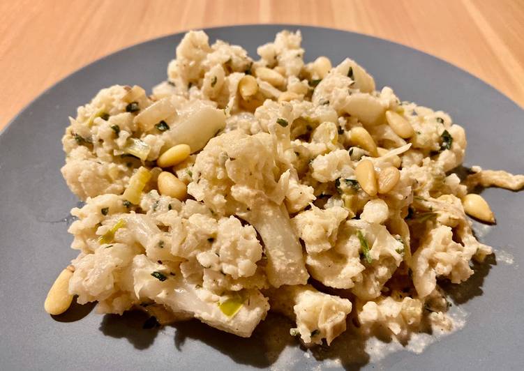 How to Make Award-winning Cauliflower with Tahini