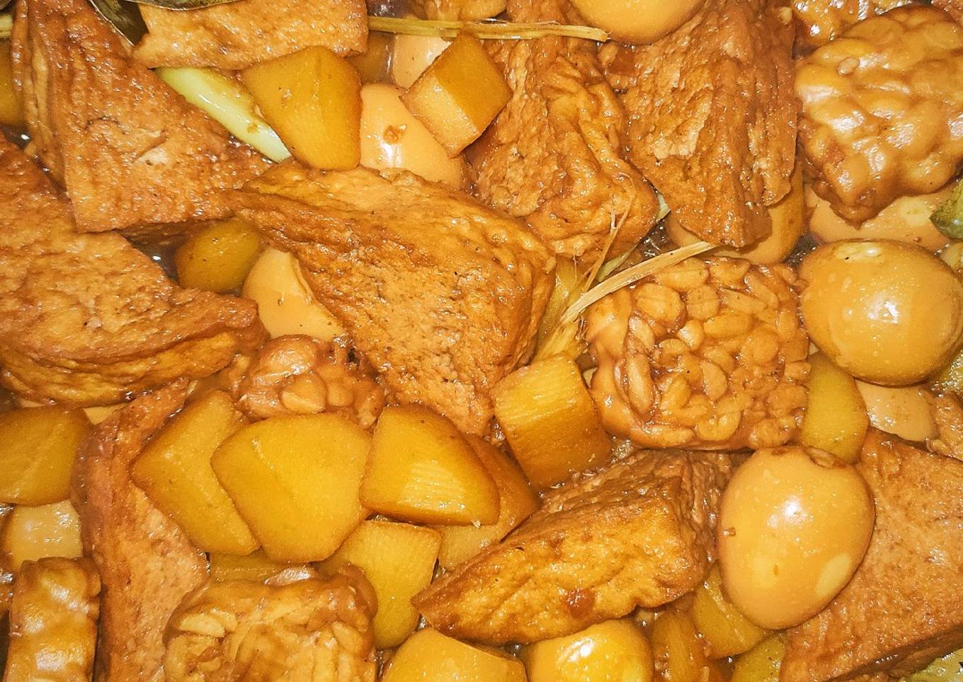 Semur Tahu Tempe Telur Kentang