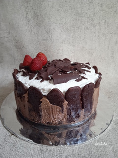 Foto resep Chocolate Charlotte Cake
