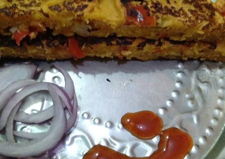 How to Prepare Homemade Besan tawa veg pakora