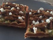 Una foto de waffles integrales