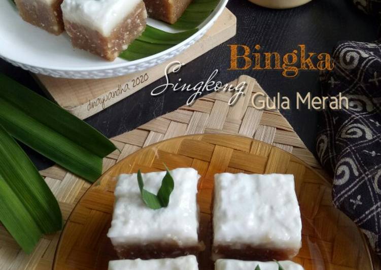 Bingka Singkong Gula Merah