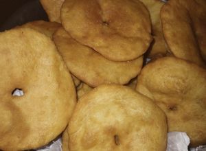 Una foto de Torta fritas (poca cantidad) y sin levadura