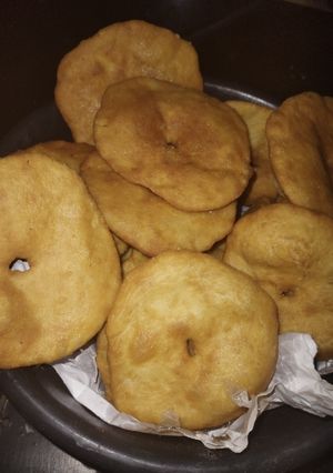 Una foto de Torta fritas (poca cantidad) y sin levadura