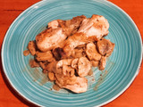 Muslos de Pollo con champiñones