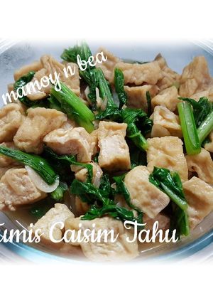 Foto resep Tumis Caisim Tahu