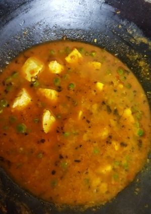 व्रत वाली मटर पनीर की सब्जी(vrat wai matar paneer ki sabzi recipe in hindi) रेसिपी मुख्य फोटो