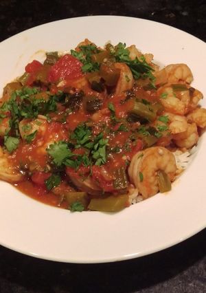 A picture of Shrimp Creole.