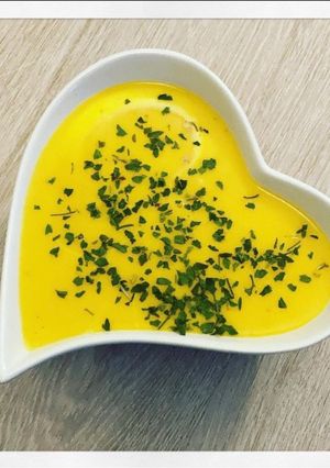 Une photo de Velouté douceur potimarron