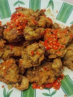Foto resep Ayam Geprek Sambel Bawang (Geprek Crispy)
