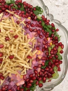 صورة لوصفة سلطة الشمندر