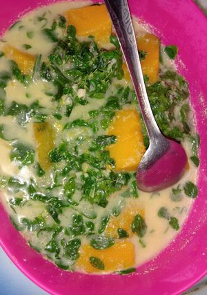 Foto resep Sayur kelor santan