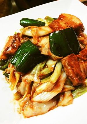 A picture of Twice Cooked Pork.