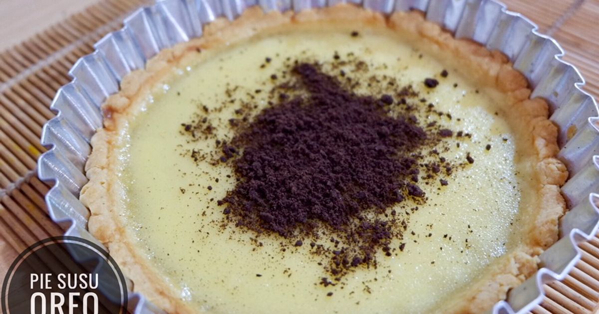 Resep Pie Susu Oreo oleh Annisa Amwar R - Cookpad