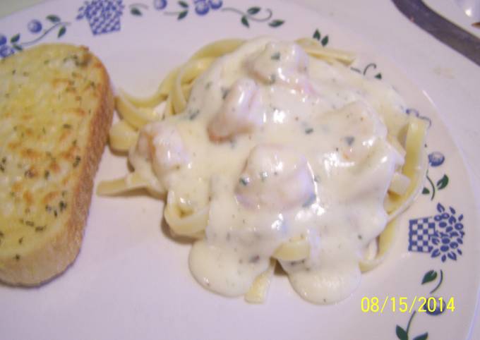 Shrimp Alfredo