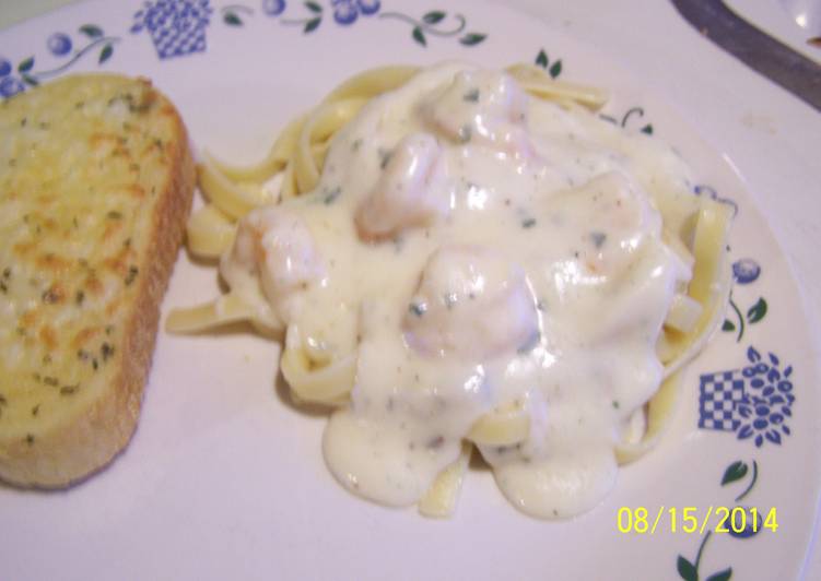 Recipe of Award-winning Shrimp Alfredo