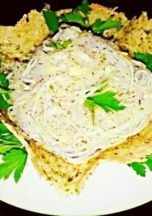 A picture of Mike's EZ Edible Parmesan Bowls.