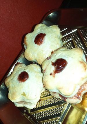 Una foto de Scones de frambuesa