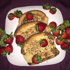 Cinnamon French Toast With Strawberries A picture of Cinnamon French Toast With Strawberries.
