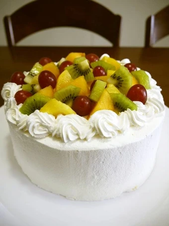 Easy Steps to Make Fall Fruit Decorated Cake which So Delicious