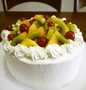 Easy Steps to Make Fall Fruit Decorated Cake which So Delicious