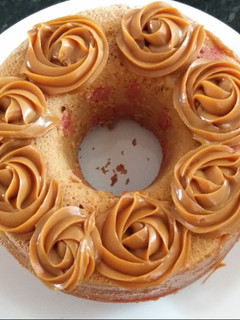 Foto de Bolo de churro e banana