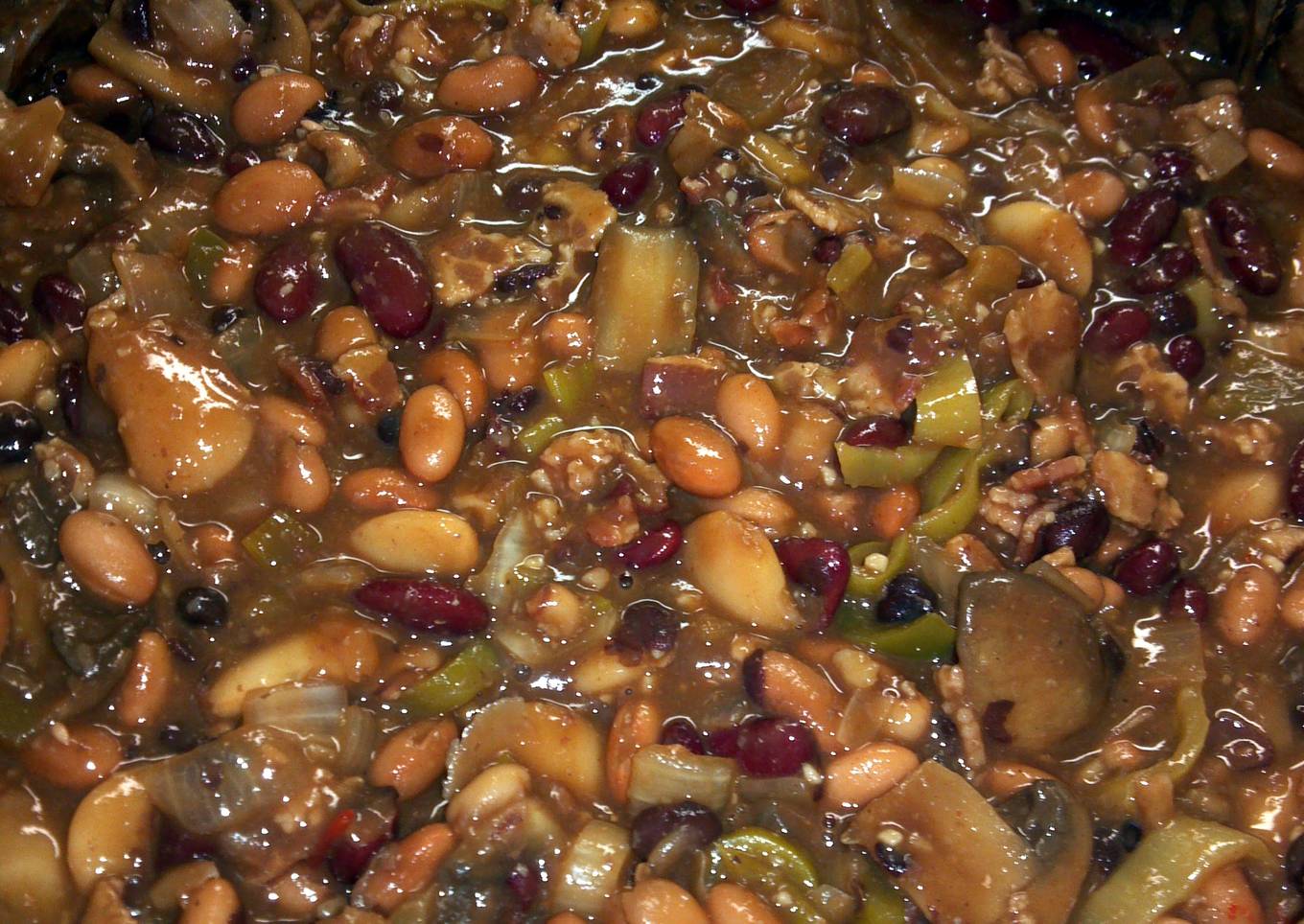 Jazzy's kicked up baked beans