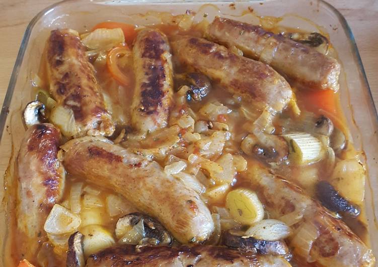Recipe of Any-night-of-the-week Sausage Casserole